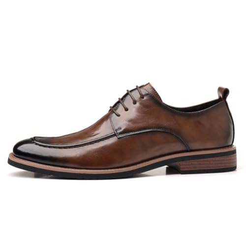 Xinghuanhua Herren-Anzugschuhe Herren-Slipper atmungsaktive Slipper aus Leder mit Flacher Sohle, Bequeme Fahrerschuhe Xinghuanhua Herren-Anzugschuhe Herren-Slipper atmungsaktive Slipper aus Leder mit Flacher Sohle, Bequeme Fahrerschuhe von Xinghuanhua