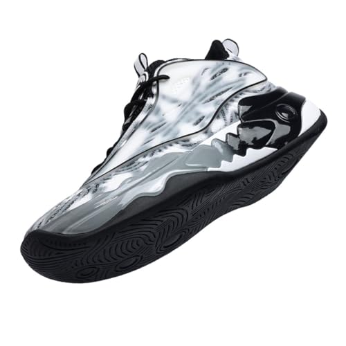 Xinghuanhua Herren Basketball Teenager Basketball Schuhe Herren High Top Basketball Schuhe Indoor Turnschuhe Jungen Mode Turnschuhe von Xinghuanhua