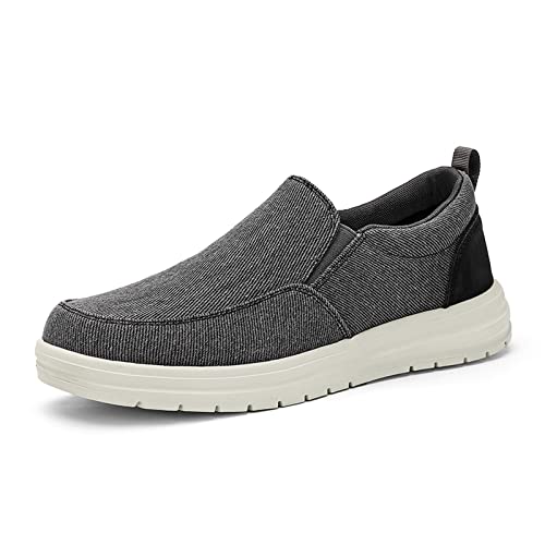 Xinghuanhua Herren Freizeitschuhe Loafers Mokassins Bequeme Männer Slippers Flache rutschfeste Leichte Schuhe Atmungsaktiv Walkingschuhe 39-46 von Xinghuanhua