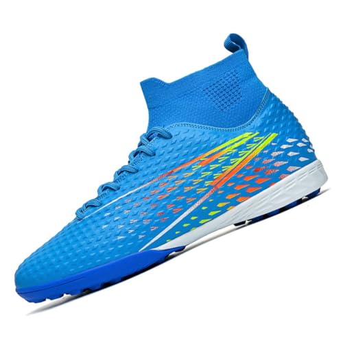 Xinghuanhua Herren Fußballschuhe Kinder High Top Kunstrasen Fussballschuhe Jugendliche Athletics Hallenschuhe Trainingsschuhe Outdoor Sport Football Schuhe von Xinghuanhua