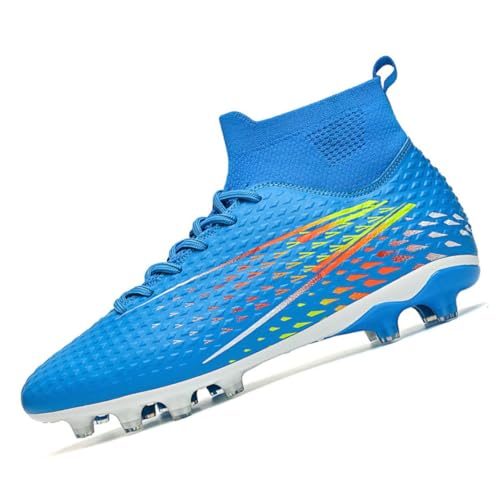 Xinghuanhua Herren Fußballschuhe Kinder High Top Kunstrasen Fussballschuhe Jugendliche Athletics Hallenschuhe Trainingsschuhe Outdoor Sport Football Schuhe von Xinghuanhua