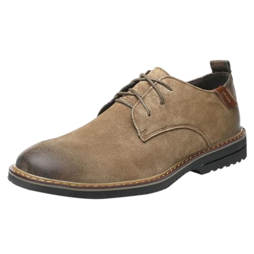 Xinghuanhua Herren Halbschuhe und Mokassins Herren-Oxfords Herren Elegante Schuhe Herren Bequeme Fahrschuhe Handgemachte Lederschuhe von Xinghuanhua