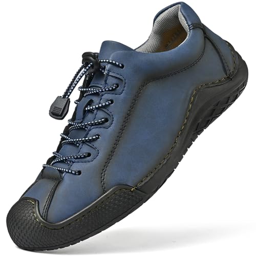 Xinghuanhua Herren Handgefertigt Leder Schuhe Loafers Mokassins Bequeme Freizeitschuhe Fahren Schuhe EU38-46 von Xinghuanhua