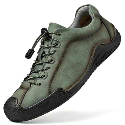 Xinghuanhua Herren Handgefertigt Leder Schuhe Loafers Mokassins Bequeme Freizeitschuhe Fahren Schuhe EU38-46 Xinghuanhua Herren Handgefertigt Leder Schuhe Loafers Mokassins Bequeme Freizeitschuhe Fahren Schuhe EU38-46 von Xinghuanhua