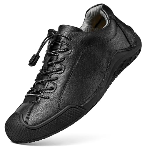 Xinghuanhua Herren Handgefertigt Leder Schuhe Loafers Mokassins Bequeme Freizeitschuhe Fahren Schuhe EU38-46 von Xinghuanhua