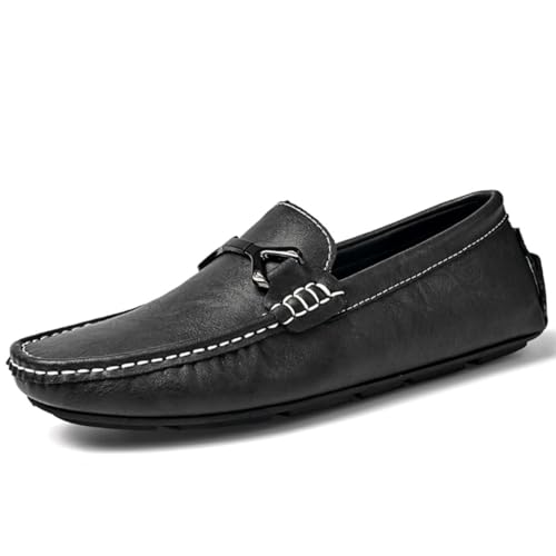 Xinghuanhua Herren Klassisch Mokassin Fahrende Schuhe Flache Hausschuhe Penny Loafers Weich Komfort Boot Schuhe von Xinghuanhua
