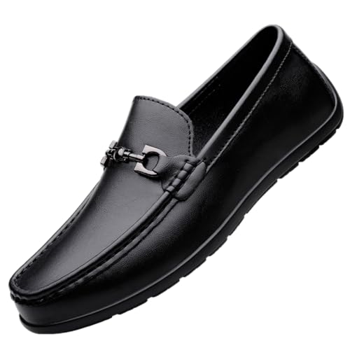 Xinghuanhua Herren Klassisch Mokassin Fahrende Schuhe Flache Hausschuhe Penny Loafers Weich Komfort Boot Schuhe von Xinghuanhua
