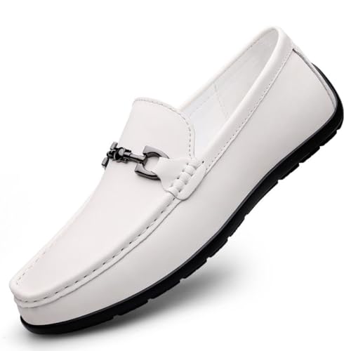 Xinghuanhua Herren Klassisch Mokassin Fahrende Schuhe Flache Hausschuhe Penny Loafers Weich Komfort Boot Schuhe von Xinghuanhua
