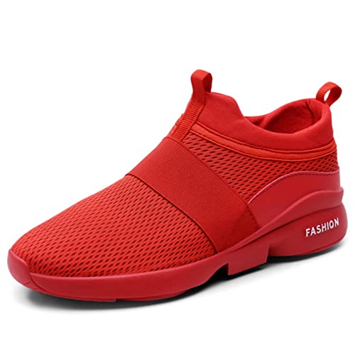 Xinghuanhua Herren Laufschuhe Herren Trainer Mode Atmungsaktive Turnschuhe Sportlich Mesh Leichtgewicht Outdoor Casual Sportschuhe von Xinghuanhua