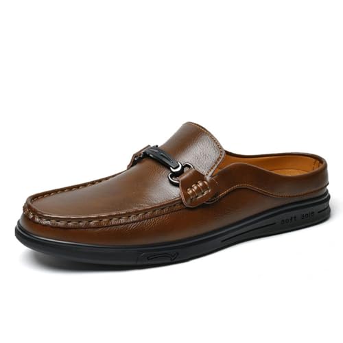 Xinghuanhua Herren Loafer Leder Flach Atmungsaktive Loafer Bequeme Fahrschuhe Hausschuhe Xinghuanhua Herren Loafer Leder Flach Atmungsaktive Loafer Bequeme Fahrschuhe Hausschuhe von Xinghuanhua