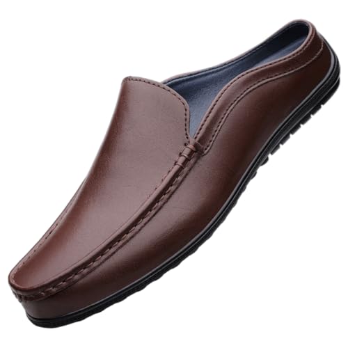 Xinghuanhua Herren Loafer Leder Flach Atmungsaktive Loafer Bequeme Fahrschuhe Hausschuhe Xinghuanhua Herren Loafer Leder Flach Atmungsaktive Loafer Bequeme Fahrschuhe Hausschuhe von Xinghuanhua