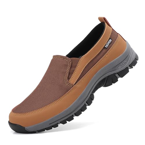 Xinghuanhua Herren Orthopädische Schuhe Wanderschuhe Atmungsaktive Bequem Trekkingschuhe Freizeitschuhe Walkingschuhe rutschfeste 39-45 von Xinghuanhua