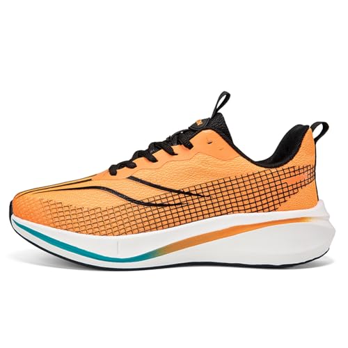 Xinghuanhua Herren Professionelle Laufschuhe Sportschuhe Carbon Platte Turnschuhe Atmungsaktive Bequemer Sneaker Leichtgewichts Outdoor Fitness EU39-46 von Xinghuanhua