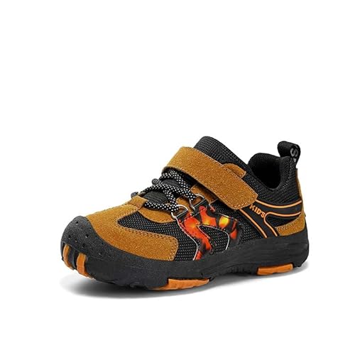 Xinghuanhua Kinder Trekking-& Wanderhalbschuhe CampingSchuhe Outdoor Sneakers Joggingschuhe Atmungsaktiv Anti-Rutsch Bequem EU 27-37 von Xinghuanhua