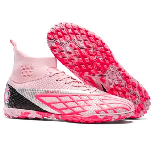 Xinghuanhua Männer Fußballschuhe Schuhe Kinder Astro Turf Trainer Kinder rutschfeste Teenager Outdoor Fußballschuhe Mädchen Atmungsaktive Turnschuhe von Xinghuanhua