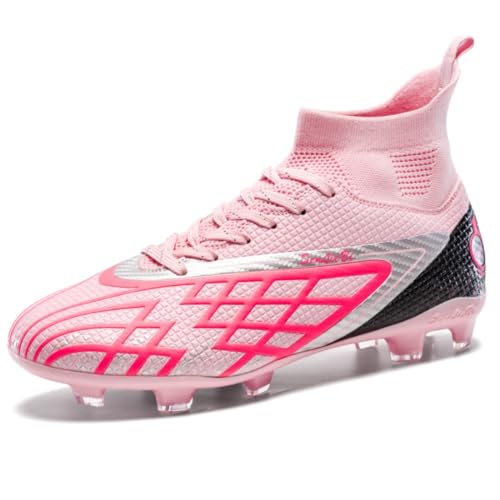 Xinghuanhua Männer Fußballschuhe Schuhe Kinder Astro Turf Trainer Kinder rutschfeste Teenager Outdoor Fußballschuhe Mädchen Atmungsaktive Turnschuhe von Xinghuanhua