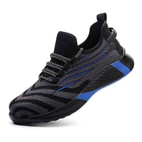 Xinghuanhua Sicherheitsschuhe Herren Damen S3 Sportlich rutschfeste Arbeitsschuhe mit Stahlkappe Leichtgewich Breathable Schuhe von Xinghuanhua