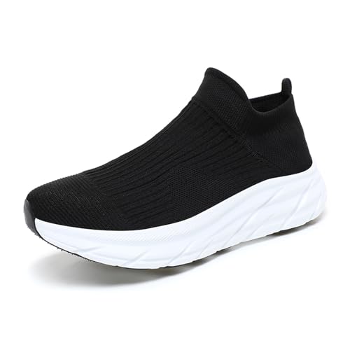 Xinghuanhua Slip On Sneakers Herren Damen Memory Foam Turnschuhe Walkingschuhe Outdoor Sportschuhe Gym Bequem Leichte Schuhe Atmungsaktiv Freizeitschuhe Fitness Sporthalle 36-46 von Xinghuanhua