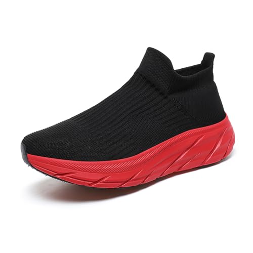 Xinghuanhua Slip On Sneakers Herren Damen Memory Foam Turnschuhe Walkingschuhe Outdoor Sportschuhe Gym Bequem Leichte Schuhe Atmungsaktiv Freizeitschuhe Fitness Sporthalle 36-46 von Xinghuanhua