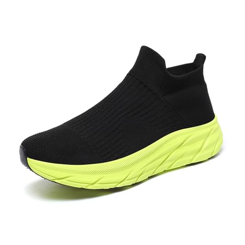 Xinghuanhua Slip On Sneakers Herren Damen Memory Foam Turnschuhe Walkingschuhe Outdoor Sportschuhe Gym Bequem Leichte Schuhe Atmungsaktiv Freizeitschuhe Fitness Sporthalle 36-46 von Xinghuanhua