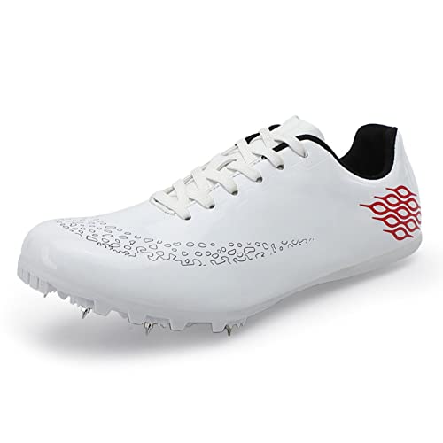 Xinghuanhua Unisex-Leichtathletikschuhe Spikes Leichtathletik 8 Nägel rutschfeste Jugendsportschuhe Mit Spikes und Sprint Herren Kinder und Damen von Xinghuanhua