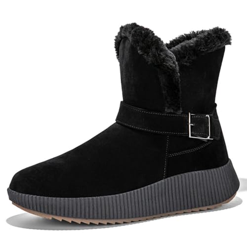 Xinghuanhua Winterstiefel Damen - Wasserdichte Schneestiefel mit Daunenfütterung - Rutschfeste Profilsohle - Für Trekking & Outdoor Xinghuanhua Winterstiefel Damen - Wasserdichte Schneestiefel mit Daunenfütterung - Rutschfeste Profilsohle - Für Trekking & Outdoor von Xinghuanhua