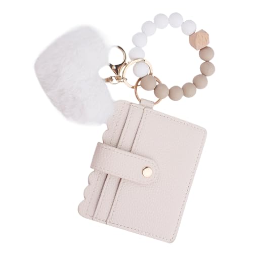 Anhängerkartenhalter - stilvoller Opener -Clip, weicher Handgelenksgurt | Coin-Geldbeutel Organizer, modische Zip-Brieftasche für Reisegebrauch, multifunktionaler Beutelanhänger Jugendliche, di von Xinhuju