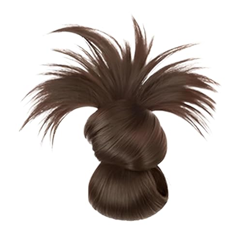 Clip on Federed Bun Perücken - Unordentliches Brötchen -Haarstück für Frauen mit natürlichen Aussehen | Leichte Haarclip -Erweiterung für Mädchen, schnelles Haarstyling für tägliche Verschleiß von Xinhuju