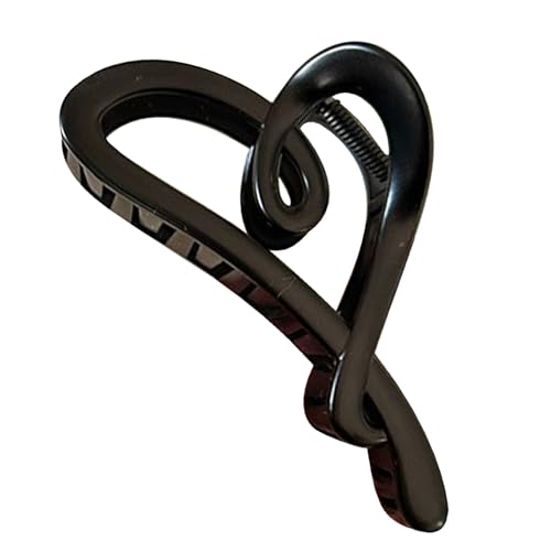 Haarklemme - Stylish Heart Claw Clip, Matte Grip Jaw Clamp | Nonslip Elegant Love -geformtes Haar Accessoire, Mode Haarstyling -Werkzeug für Frauen Teenager Mädchen Starke Party Casual Everyday von Xinhuju