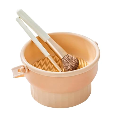 Make-up-Pinsel-Reinigungsmatte, Make-up-Pinsel-Waschmatte, Make-up-Pinsel-Reinigungswerkzeug-Organizer für die Reinigung von Make-up-Pinseln, Schwämmen von Xinhuju