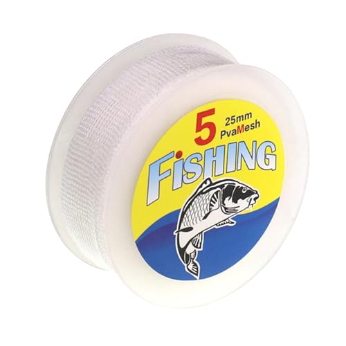 PVA-Taschen für Karpfenangeln, Ködertaschen, PVA-Angelnetz, Angelnetz, Wurfwerkzeug, flexibles Material, schnell löslich, Angelausrüstung für Karpfenangeln, 5 m x 25 mm, Se référer au descriptif PVA-Taschen für Karpfenangeln, Ködertaschen, PVA-Angelnetz, Angelnetz, Wurfwerkzeug, flexibles Material, schnell löslich, Angelausrüstung für Karpfenangeln, 5 m x 25 mm, Se référer au descriptif von Xinhuju