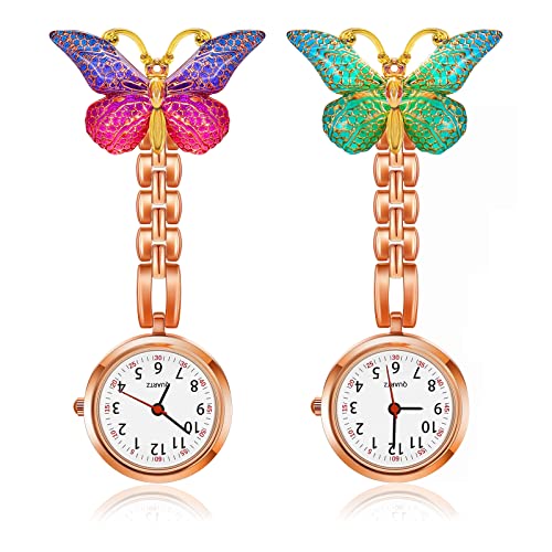 Xinjieda Krankenschwestern Fob Watch Quarz Taschenuhr Krankenschwester Uhr mit Brosche Clip, Digital Uhr Krankenschwestern Fob Uhren für Krankenschwestern, 2 Farben, Klassisch Xinjieda Krankenschwestern Fob Watch Quarz Taschenuhr Krankenschwester Uhr mit Brosche Clip, Digital Uhr Krankenschwestern Fob Uhren für Krankenschwestern, 2 Farben, Klassisch von Xinjieda