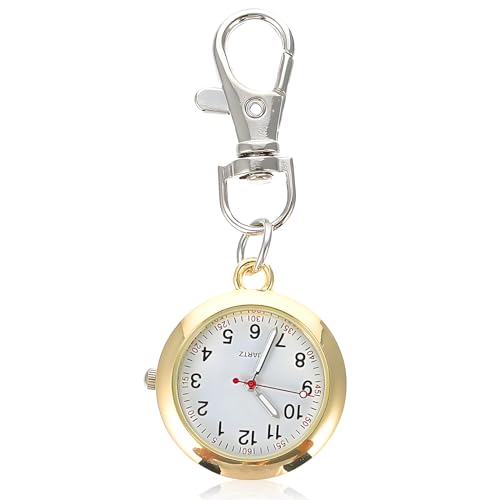 Xinjieda Taschenuhr Krankenschwesteruhr Einfache Metall Krankenschwestern Taschenuhr Mode Quarz Taschenuhr mit Schlüsselschnalle Unisex Tragbare Krankenschwester Fob Uhr für Ärzte Krankenschwestern Xinjieda Taschenuhr Krankenschwesteruhr Einfache Metall Krankenschwestern Taschenuhr Mode Quarz Taschenuhr mit Schlüsselschnalle Unisex Tragbare Krankenschwester Fob Uhr für Ärzte Krankenschwestern von Xinjieda