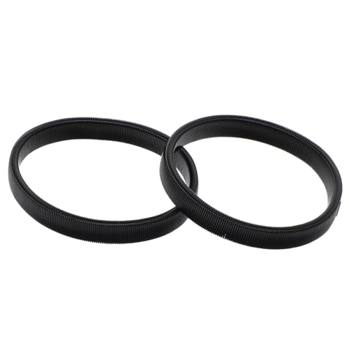 Xinjoduz 2 Stück Ärmelhalter Herren Ärmelhalter Damen Hemd Ärmelhalter Holders Hemdarmbänder Hülsenhalter Schwarz Anti Rutsch Hemdärmel Metall Armbänder Elastische Armbänder Sleeve Garters Für Männer von Xinjoduz