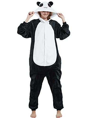 Einhorn Pyjamas Kigurumi Tierkostüm Jumpsuit Schlafanzug Unisex Erwachsene Cosplay Halloween Karneval Onesies Kostüm faschingskostüme Damen Herren von Xinlong