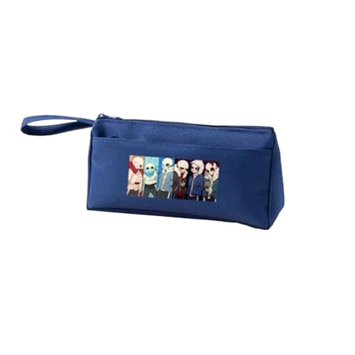 Xinnice Anime Big Capacity Pencil Case Sans&Frisk Pen Case Asriel Dreemurr Back to School Federtasche Stifttasche Stationery Bag für Jungen von Xinnice
