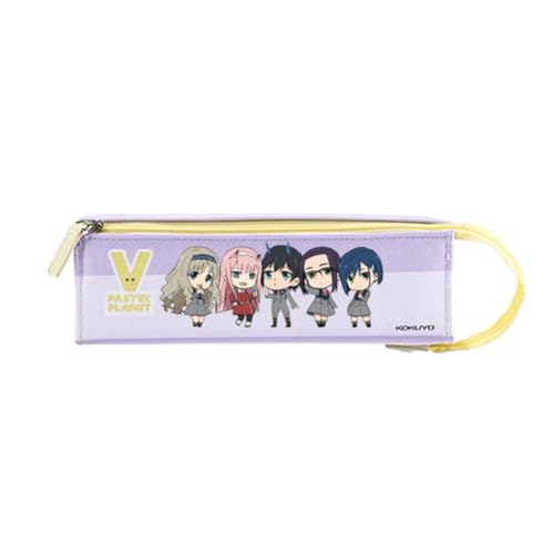 Xinnice Anime Big Capacity Pencil Case Zero Two Pen Case Back to School Stationery Bag with Compartments Geschenk Xinnice Anime Big Capacity Pencil Case Zero Two Pen Case Back to School Stationery Bag with Compartments Geschenk von Xinnice