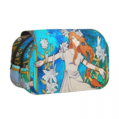 Xinnice Anime Federmäppchen Frieren Pencil Case Fern Merch Federmappe Mädchen Anime Mäppchen Junge von Xinnice