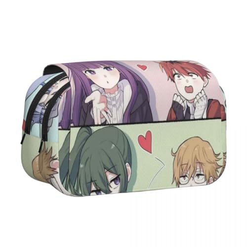Xinnice Anime Federmäppchen Frieren Pencil Case Fern Merch Federmappe Mädchen Anime Mäppchen Junge von Xinnice