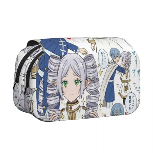 Xinnice Anime Federmäppchen Frieren Pencil Case Fern Merch Federmappe Mädchen Anime Mäppchen Junge von Xinnice