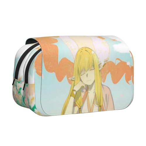 Xinnice Anime Federmäppchen Frieren Pencil Case Fern Merch Federmappe Mädchen Anime Mäppchen Junge von Xinnice