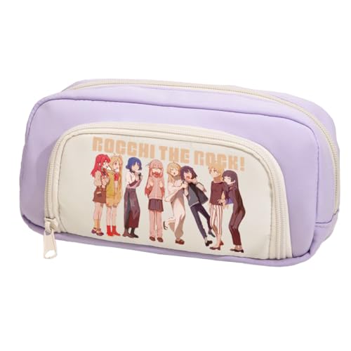 Xinnice Anime Federmäppchen Goto Hitori Merch Pen Case Kita Ikuyo Figur Back to School Anime Pencil Case Federmappe Jungen von Xinnice