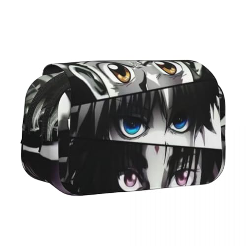 Xinnice Anime Federmäppchen Killua zaoldyeck Pencil Case GON Freecss Merch Federmappe Mädchen Anime Mäppchen Junge von Xinnice
