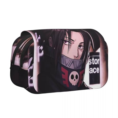 Xinnice Anime Federmäppchen Killua zaoldyeck Pencil Case GON Freecss Merch Federmappe Mädchen Anime Mäppchen Junge von Xinnice