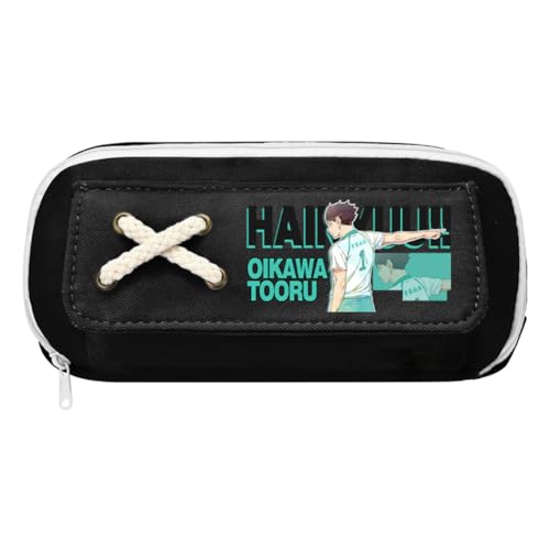 Xinnice Anime Federmäppchen Oikawa Tooru Merch Hinata Shoyo Pen Case Größe Kapazität Federtasche für Studenten von Xinnice