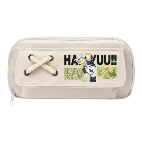 Xinnice Anime Federmäppchen Oikawa Tooru Merch Hinata Shoyo Pen Case Größe Kapazität Federtasche für Studenten von Xinnice