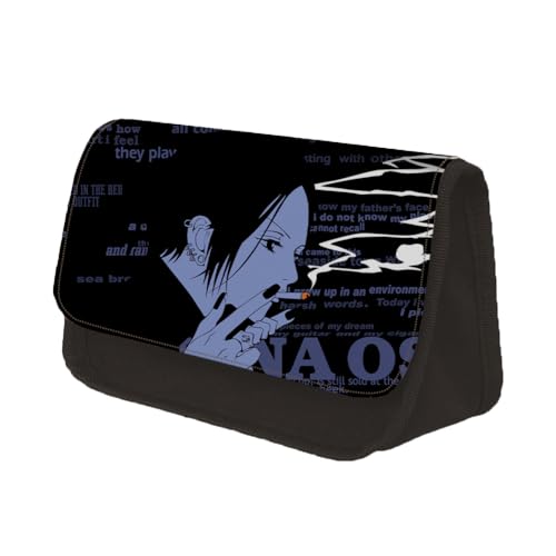 Xinnice Anime Federmäppchen Osaki Nana Figur Pen Case Komatsu Nana Merch Back to School Anime Pencil Case Federmappe Jungen von Xinnice