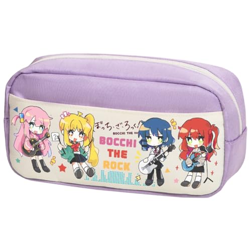 Xinnice Anime Goto Hitori Merch Federmäppchen Kita Ikuyo Figur Back to School Anime Pencil Case Federmappe Jungen von Xinnice