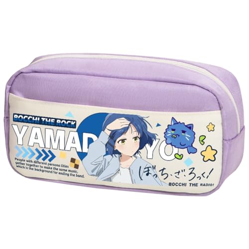 Xinnice Anime Goto Hitori Merch Federmäppchen Kita Ikuyo Figur Back to School Anime Pencil Case Federmappe Jungen von Xinnice
