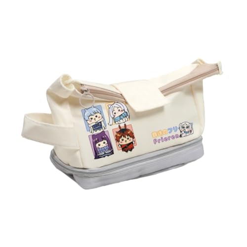 Xinnice Frieren Federmäppchen Jungen Anime Federmappe Frieren Merch Großer Kapazität Bedruckter Bleistift Organisator Back to School von Xinnice